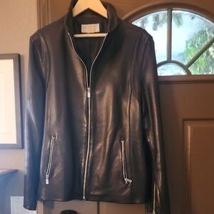 Michael Kors Black Leather Jacket